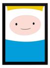 Quadro Hora De Aventura Finn Arte Poster Moldurado