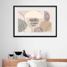 Quadro Horizontal Nuances Bege - 60x48cm Quadro Horizontal Nuances Bege - 60x48cm