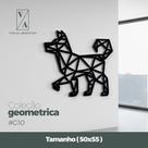 Quadro Husky Siberiano Geométrico G10 Quadro Husky Siberiano Geométrico G10