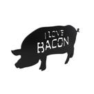 Quadro I Love Pig Zona Criativa