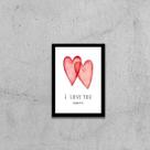 Quadro I Love You Always 24x18cm