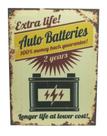 Quadro impresso auto batteries 30x40 cm