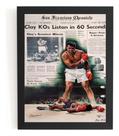 Quadro Incrivel Arte Foto Historica Muhammad Ali Boxe 42x29c Quadro Incrivel Arte Foto Historica Muhammad Ali Boxe 42x29c