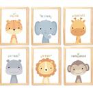 Quadro Infantil 6 Un A4 Vidro E Pendurador Quadro Infantil 6 Un A4 Vidro E Pendurador