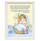 Quadro Infantil" Agradeço a Deus pelo presente."Gratidão