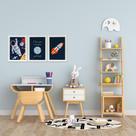 Quadro Infantil Astronauta