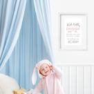 Quadro Infantil Seja Forte e Corajosa - 60x48cm Quadro Infantil Seja Forte e Corajosa - 60x48cm