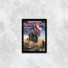 Quadro Iron Maiden Eddie England 24x18cm - com vidro Quadro Iron Maiden Eddie England 24x18cm - com vidro