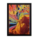 Quadro Janis Joplin Arte Cartaz Moldurado