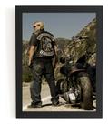 Quadro Jax Teller Sons Of Anarchy Foto Poster Moldurado Quadro Jax Teller Sons Of Anarchy Foto Poster Moldurado