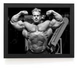 Quadro Jay Cutler Fisiculturista Academia Gym 42x29cm Quadro Jay Cutler Fisiculturista Academia Gym 42x29cm