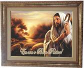 Quadro Jesus Bom Pastor, mod. 02, Med. 53x43cm. Angelus