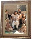 Quadro Jesus Cristo Com Crianças, Mod.02, 53x43cm. Angelus Quadro Jesus Cristo Com Crianças, Mod.02, 53x43cm. Angelus
