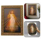 Quadro Jesus Misericordioso com Moldura 35x25 cm