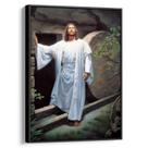 Quadro Jesus Ressurge da Tumba Com Glória Eterna