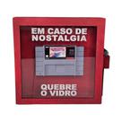 Quadro Jogo F-zero Acrílico Decorativo Cartucho Snes