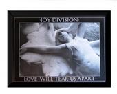 Quadro Joy Division Love Will Tear Us Apart Poster Moldurado