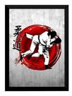 Quadro Judo Decoração Academia Arte Marcial Dojo