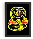 Quadro Karate Kid Cobra Kai Retro Vintage Decorativo 42x29cm
