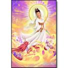 Quadro Kuan Yin Deusa do Amor de Parede 29cm