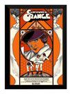 Quadro Laranja Mecânica Arte Poster Moldurado Decoração