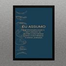 Quadro Lei Da Atração - Assumo Responsabilidade 33x24cm Quadro Lei Da Atração - Assumo Responsabilidade 33x24cm