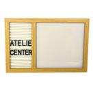 Quadro Letreiro Com Lousa P Mensagem Com Decoração De Letras