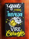 Quadro Lettering feito a mão
