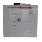Quadro lousa de planejamento semanal tarefas recados anotacoes e aviso magnetica planner caneta ima
