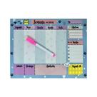 Quadro Lousa Magnética Planner Semanal - Gatinho - Médio - J B Criações De Artesanato