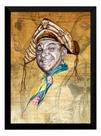 Quadro Luiz Gonzaga O Rei Do Baião Poster Com Moldura Quadro Luiz Gonzaga O Rei Do Baião Poster Com Moldura