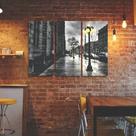 Quadro Luminárias Rua Europa Decorativo