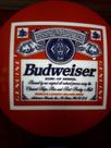 Quadro Luminoso Decorativo Cerveja Budweiser Rótulo Led Bivolt p/ Bar Boteco Churrasqueira Garagem