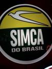 Quadro Luminoso Decorativo Marca de Carro Antiga Simca do Brasil p/ Bar Boteco Churrasqueira Garagem