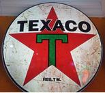 Quadro Luminoso Decorativo Posto Texaco Antigo Retrô Vintage p/ Bar Boteco Churrasqueira Garagem