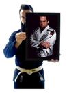 Quadro Lutador Ryan Gracie Jiu Jitsu Academias Dojo Bjj