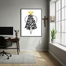 Quadro Mãe Aparecida Rogai Por Nós - 70x50cm Quadro Mãe Aparecida Rogai Por Nós - 70x50cm