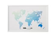 Quadro Magnético de Mapa Mundi para Quadro Branco MasterVision 61x91 cm Quadro Magnético de Mapa Mundi para Quadro Branco MasterVision 61x91 cm