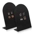 Quadro magnético de recados para mesa JoMeng 20 x 28 cm preto