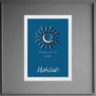 Quadro Maktub - Estava Escrito Nas Estrelas 33x24cm - com vidro