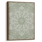 Quadro Mandala - Elegância da Natureza Simétrica