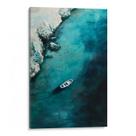 Quadro Mar Sereno das Águas Turquesas Quadro Mar Sereno das Águas Turquesas