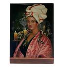 Quadro Marie Laveau - Porcelana Alta Qualidade 15cm x 19,5cm Quadro Marie Laveau - Porcelana Alta Qualidade 15cm x 19,5cm