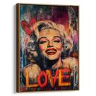 Quadro Marilyn Monroe em Amor Radiante e Atemporal