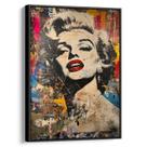 Quadro Marilyn Monroe em Explosão de Cores Vibrantes