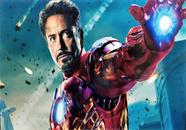 Quadro MDF Decorativo Filmes Marvel Homem de Ferro Iron Man