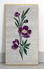 Quadro mdf flor alamanda
