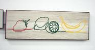 Quadro mdf frutas
