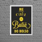 Quadro Me Caiu Os Butiá Do Bolso 45x34cm