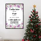 Quadro Melhor Haver Dois do Que Um 33x24cm - com vidro
